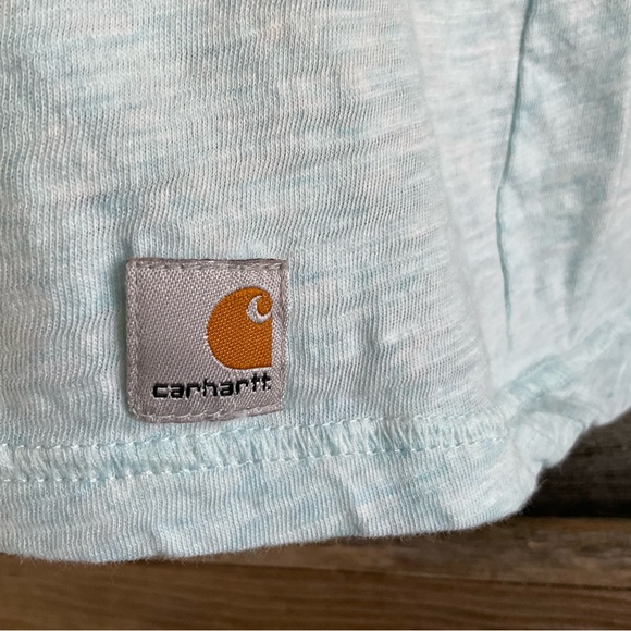 Carhartt 3/4 sleeve women’s casual tee size small (4/6) - Picture 3 of 5